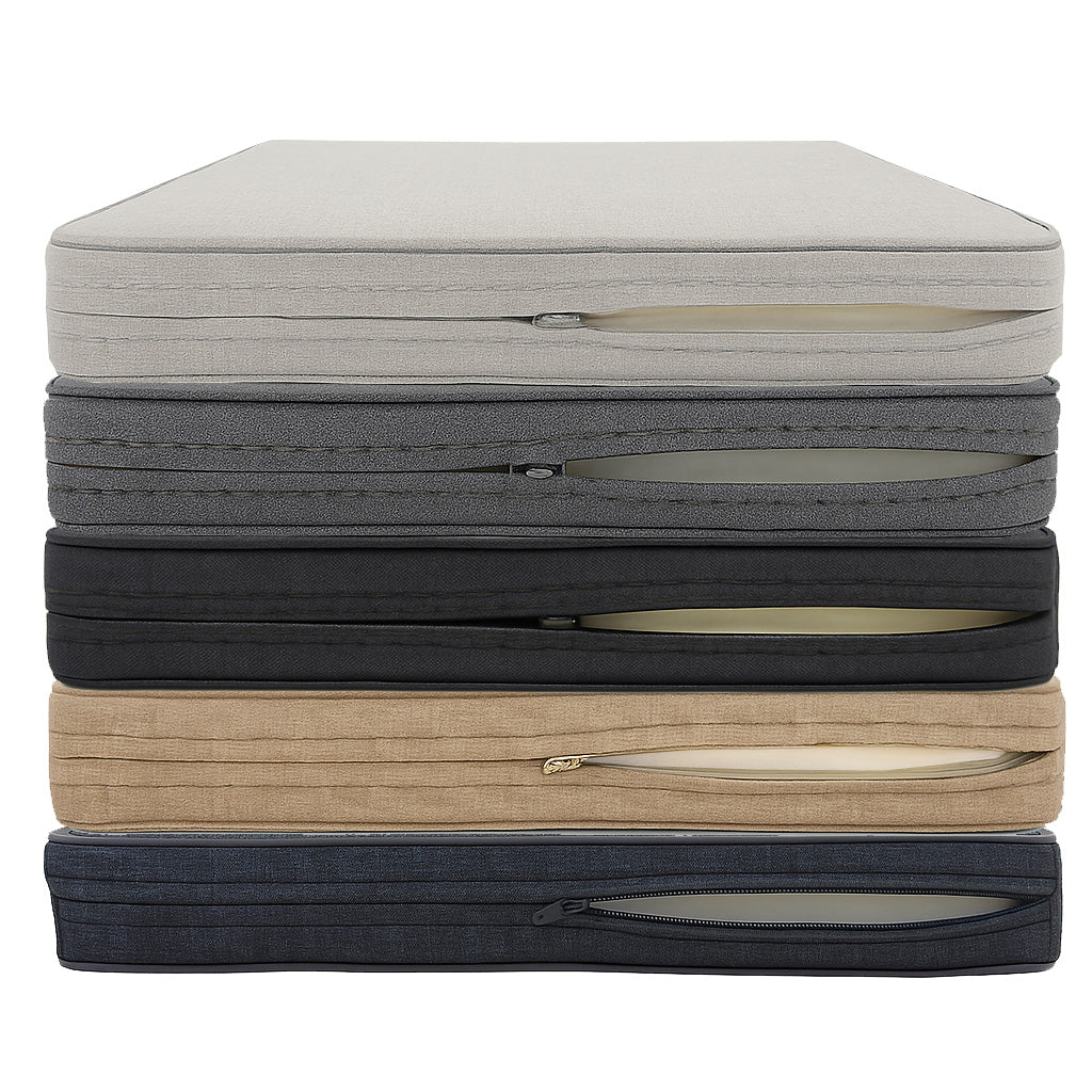 Sitzkissen 2er Set für Garten & Zuhause Navyblau