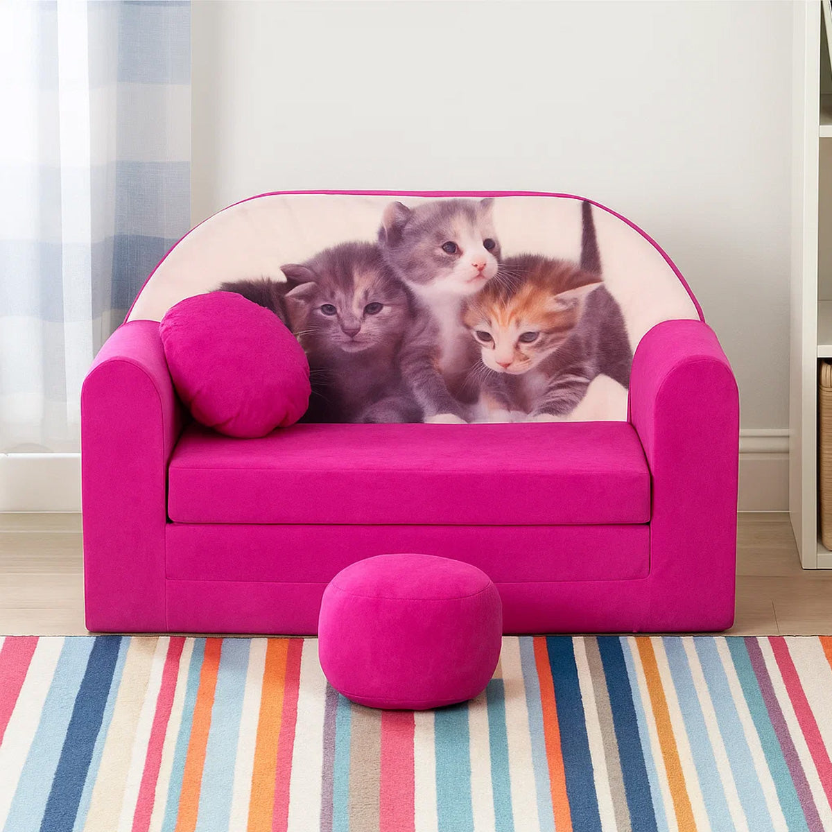 Kindersofa 3in1 – Spielsofa & Schlafsofa für Kinder H6