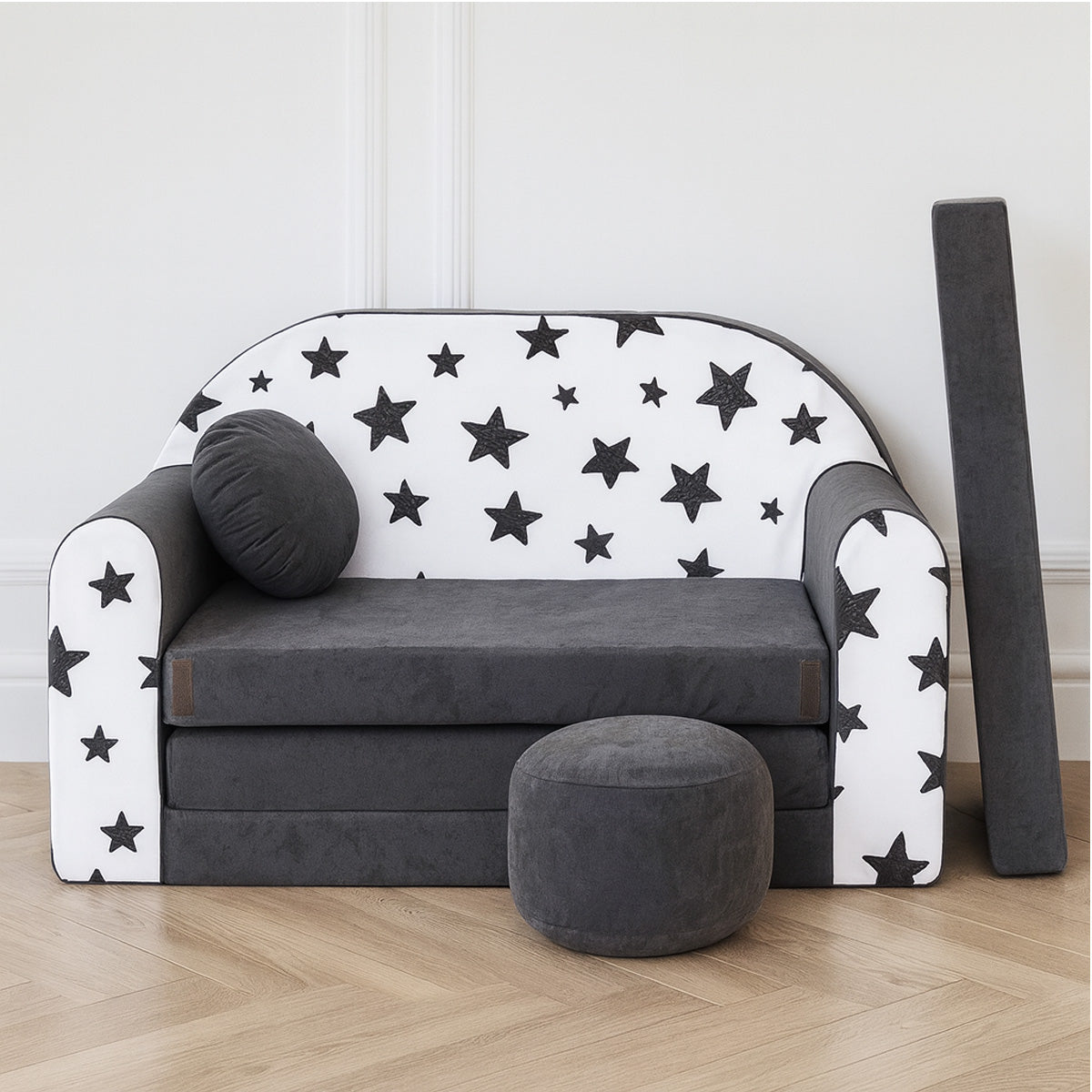 Kindersofa 3in1 – Spielsofa & Schlafsofa für Kinder AC1