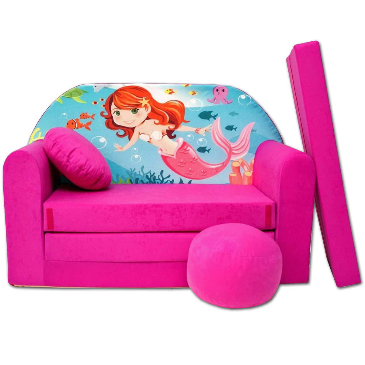 Kindersofa 3in1 – Spielsofa & Schlafsofa für Kinder H4