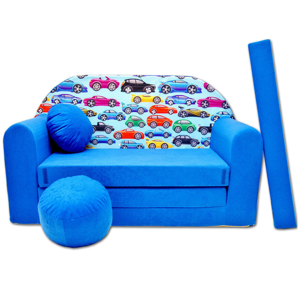 Kindersofa 3in1 – Spielsofa & Schlafsofa für Kinder C21