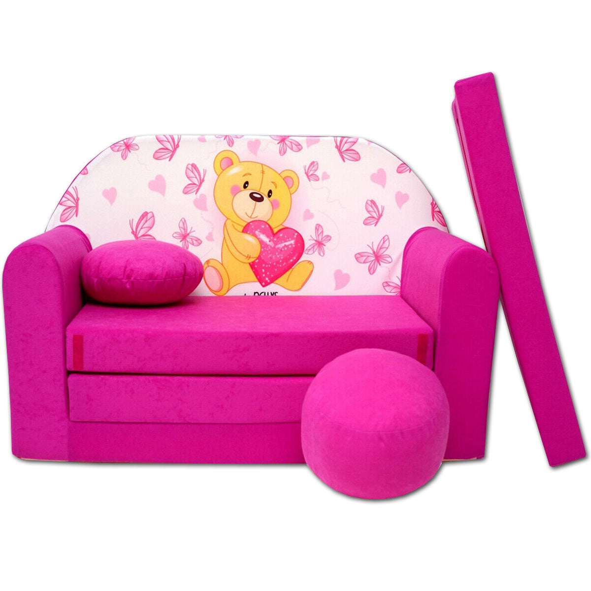 Kindersofa 3in1 – Spielsofa & Schlafsofa für Kinder H3