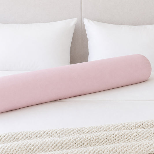 LEANBE Bettschlange Stillkissen – Vielseitiges Seitenschläferkissen 150 cm - Rosa