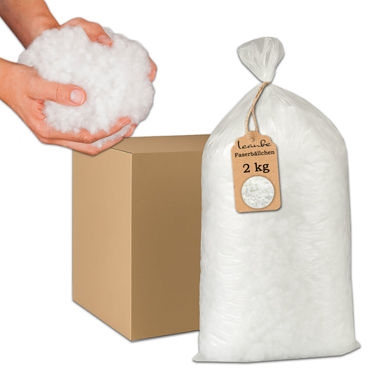 Kissenfüllung Plüschtiere Faserbällchen Füllmaterial Kissen Füllstoff