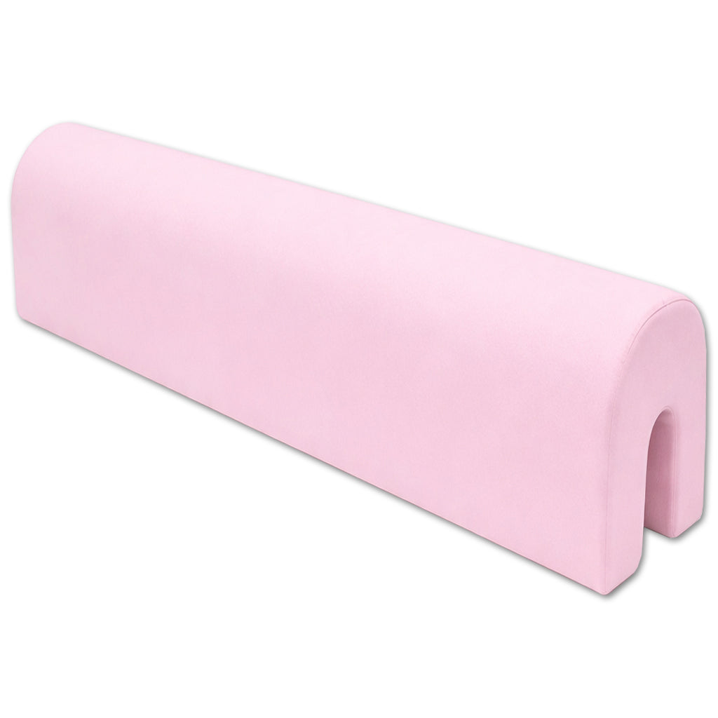LEANBE Bettkantenschutz 70x20x14 cm + Bettschlange 150x15 cm – Rosa