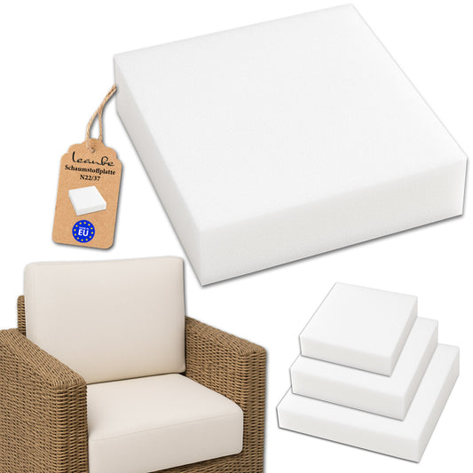 Schaumstoff Schaumstoffplatte N2237 40 x 40 x 5 cm