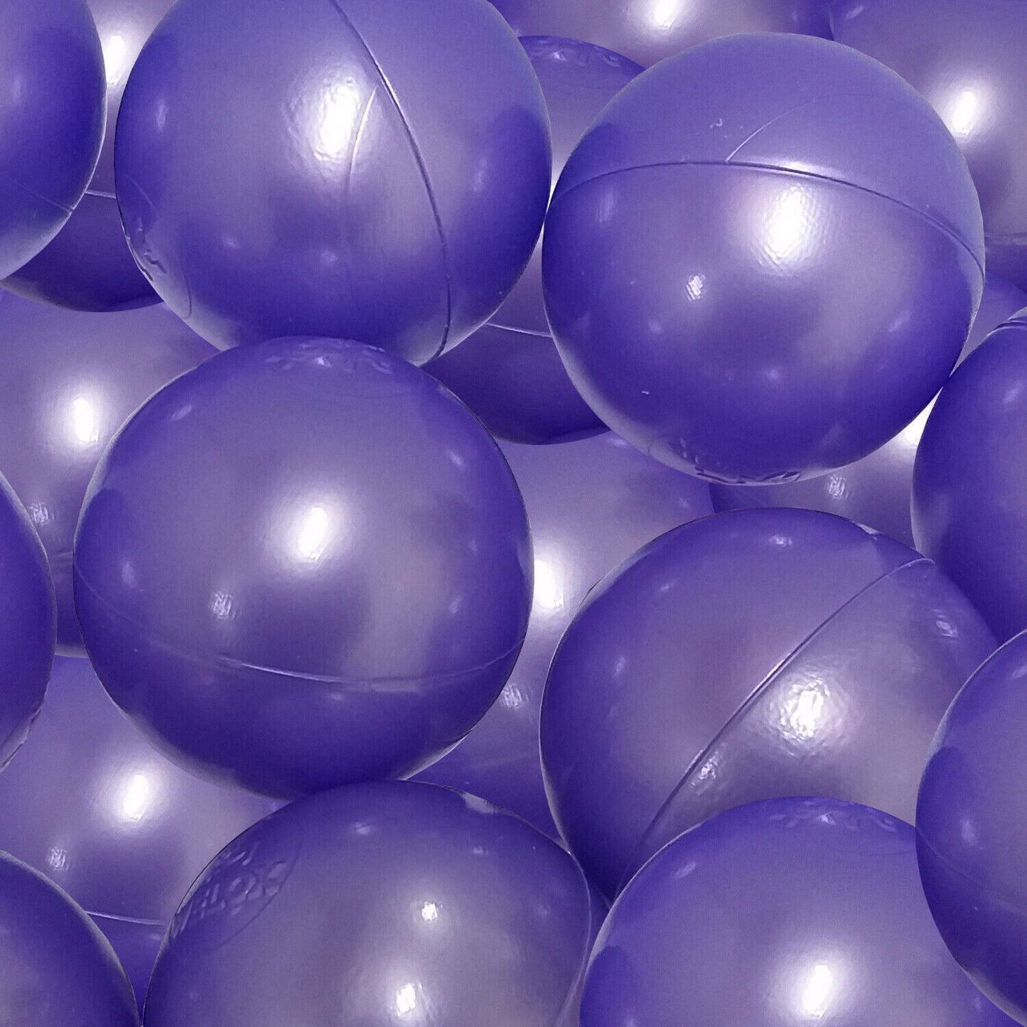 Plastikbälle Bälle für Bällebad 7 cm - Lila