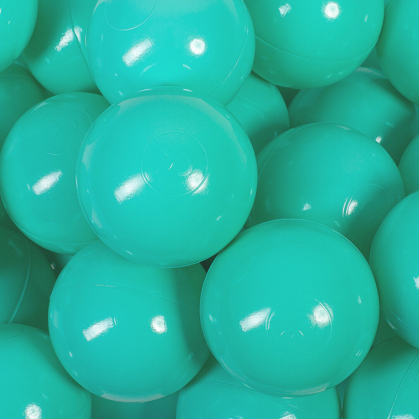 Plastikbälle Bälle für Bällebad 7 cm - Türkis