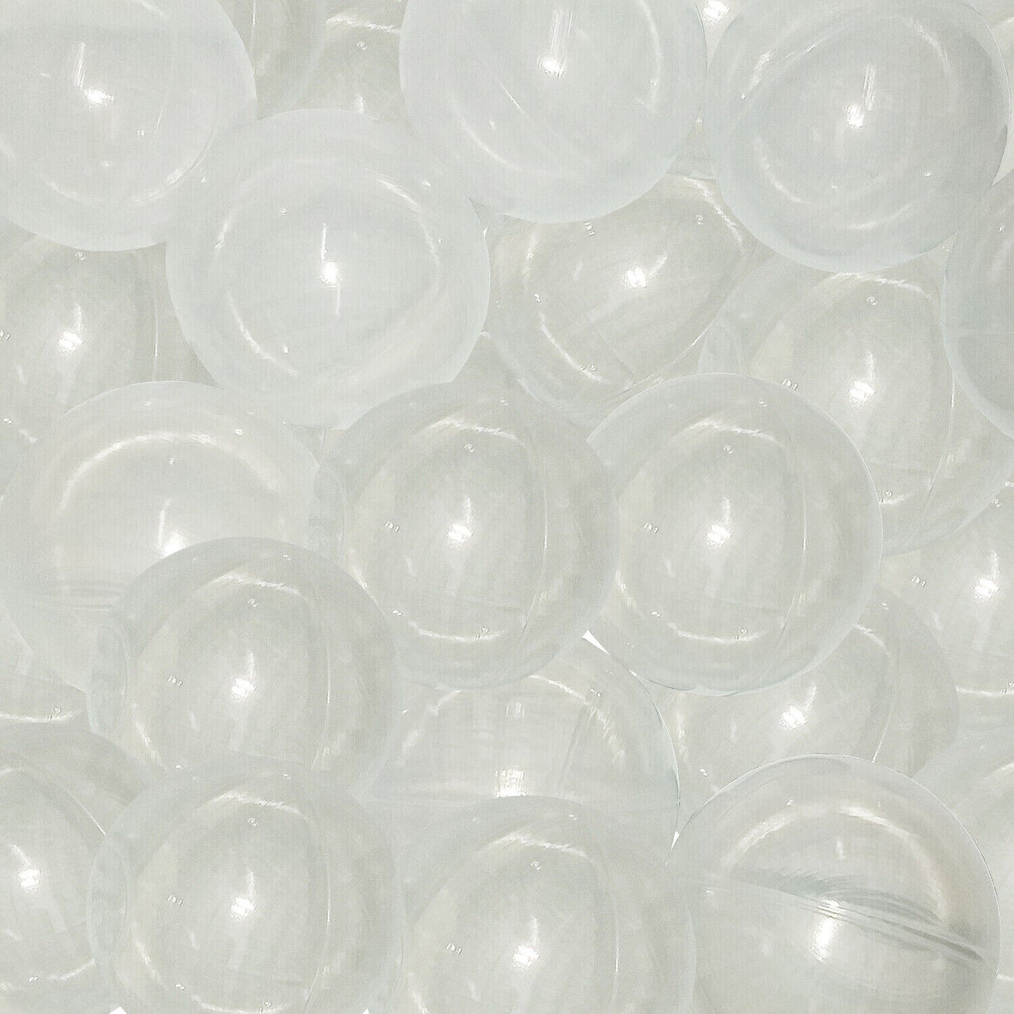 Plastikbälle Bälle für Bällebad 7 cm - Klar