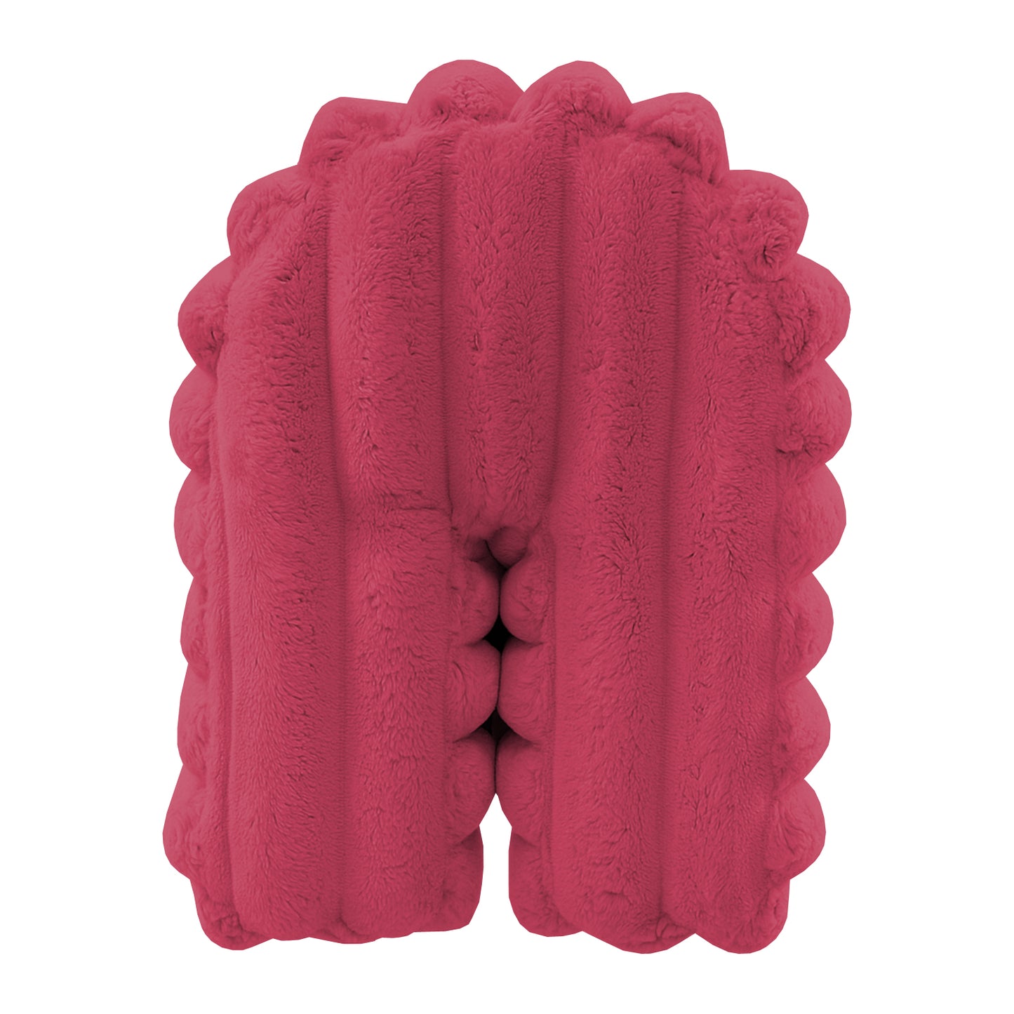 Bettkantenschutz für Babybett – Bordeauxrot Cord