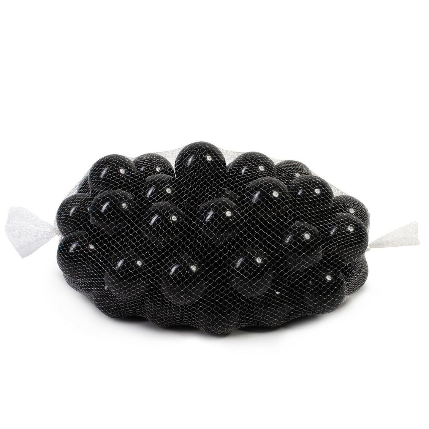 Plastikbälle Bälle für Bällebad 7 cm - Schwarz