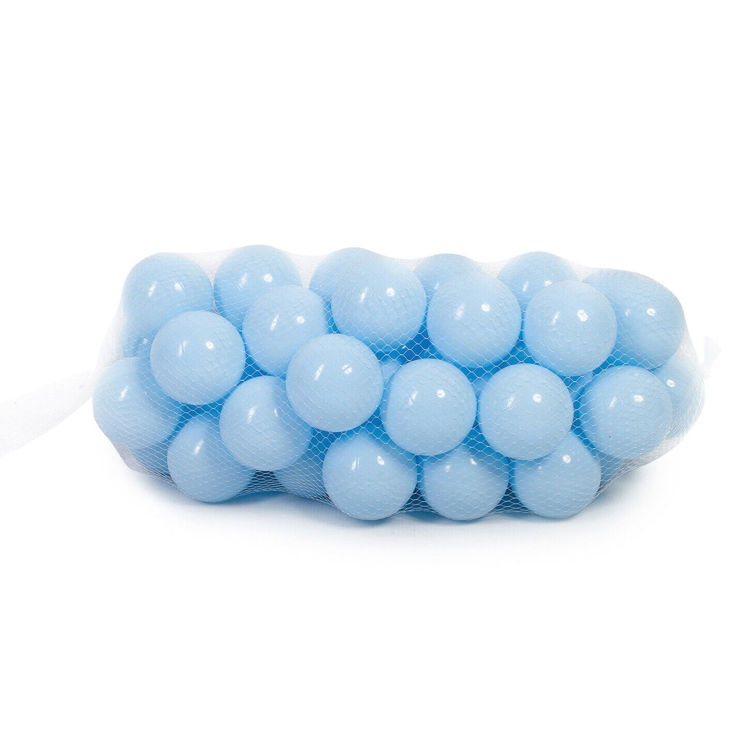 Plastikbälle Bälle für Bällebad 7 cm - Hellblau