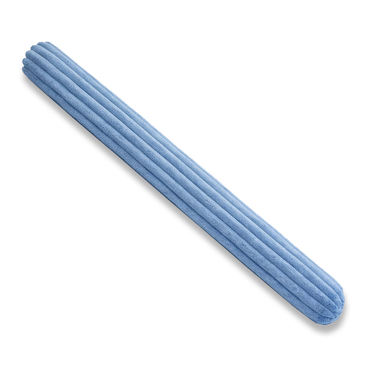 LEANBE Bettschlange Stillkissen – Vielseitiges Seitenschläferkissen 150 cm Blau Plüsch