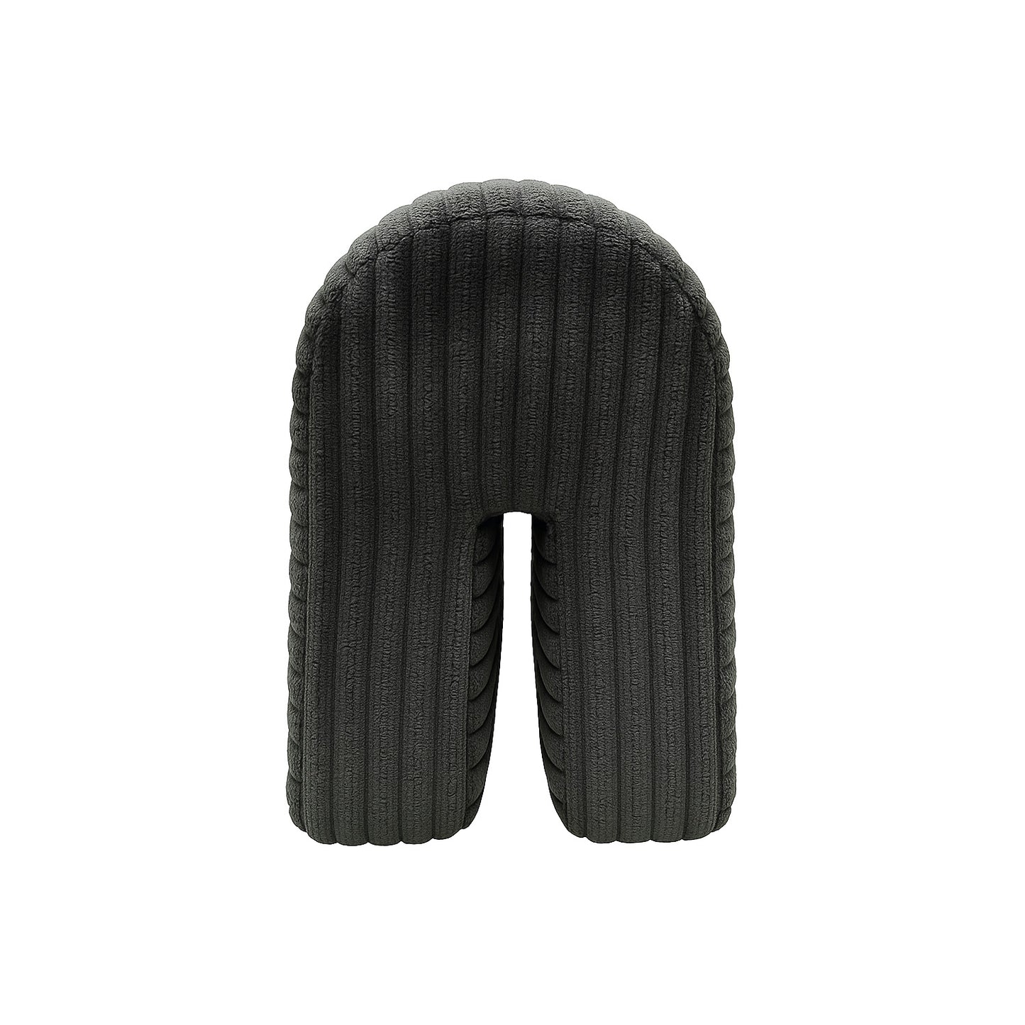 Bettkantenschutz für Babybett – Grau Cord