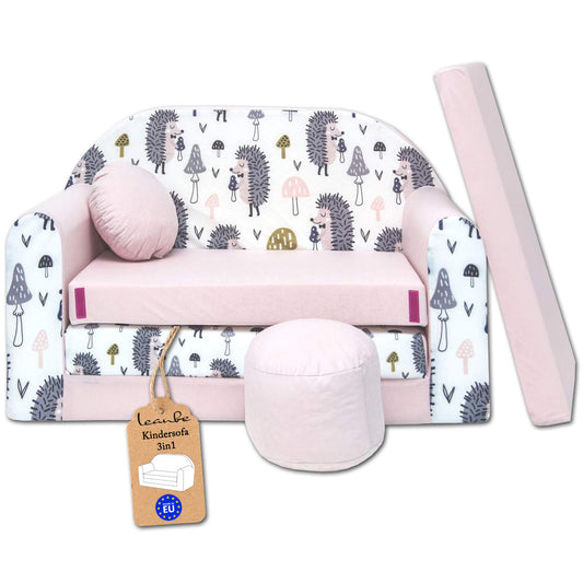 Kindersofa 3in1 – Spielsofa & Schlafsofa für Kinder HX1