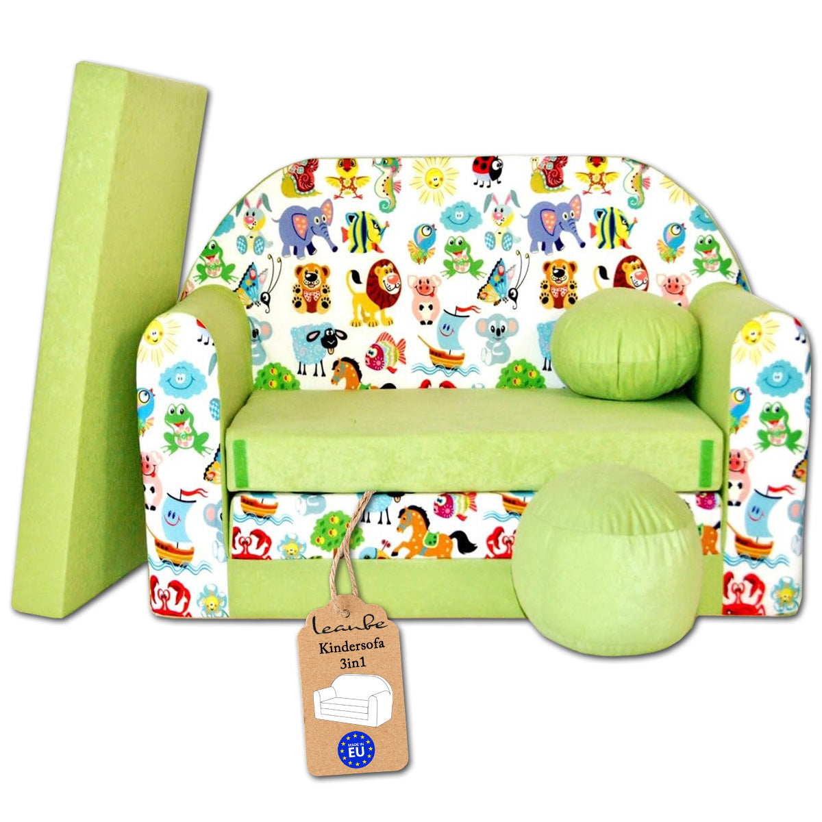 Kindersofa 3in1 – Spielsofa & Schlafsofa für Kinder Z5