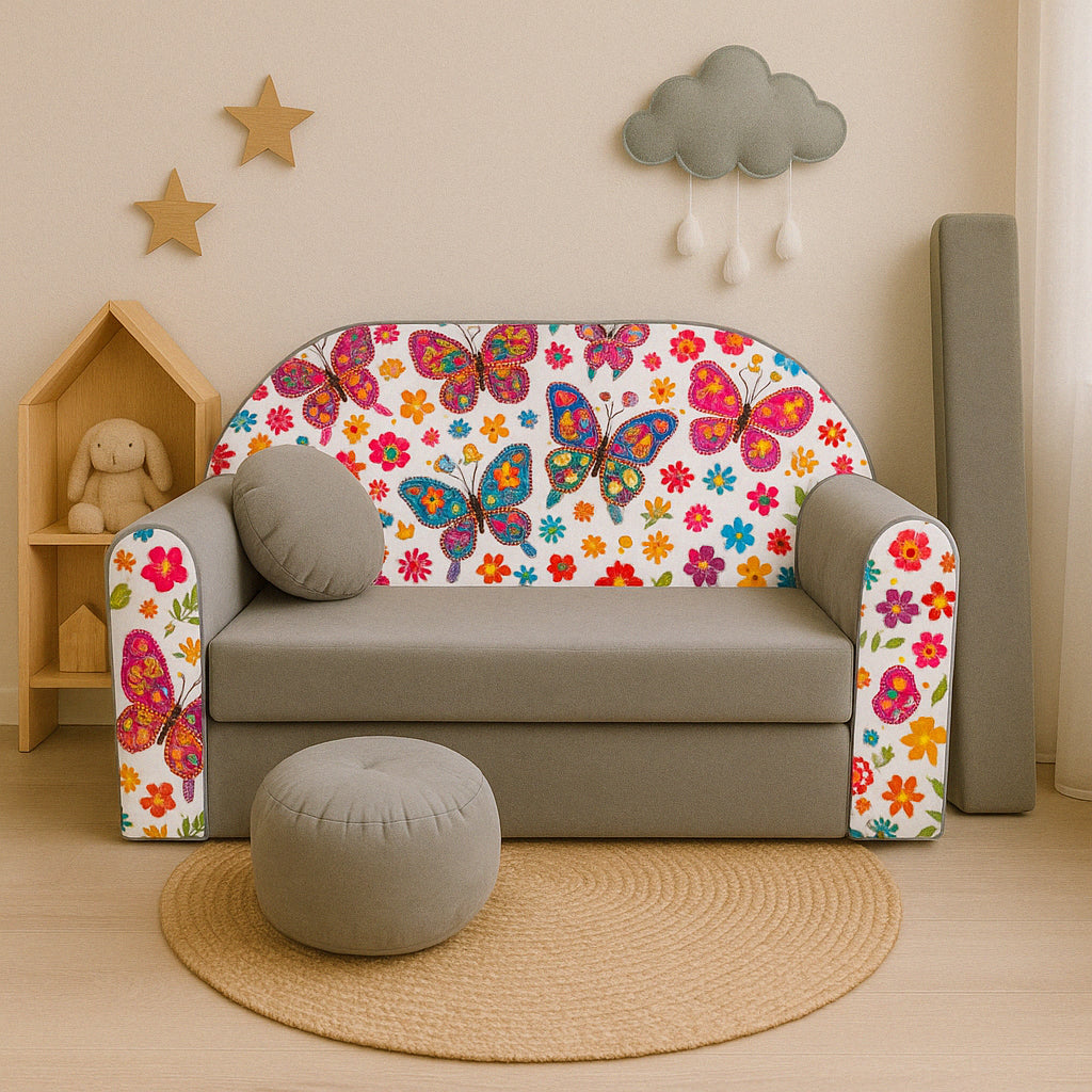 Kindersofa 3in1 – Spielsofa & Schlafsofa für Kinder A33