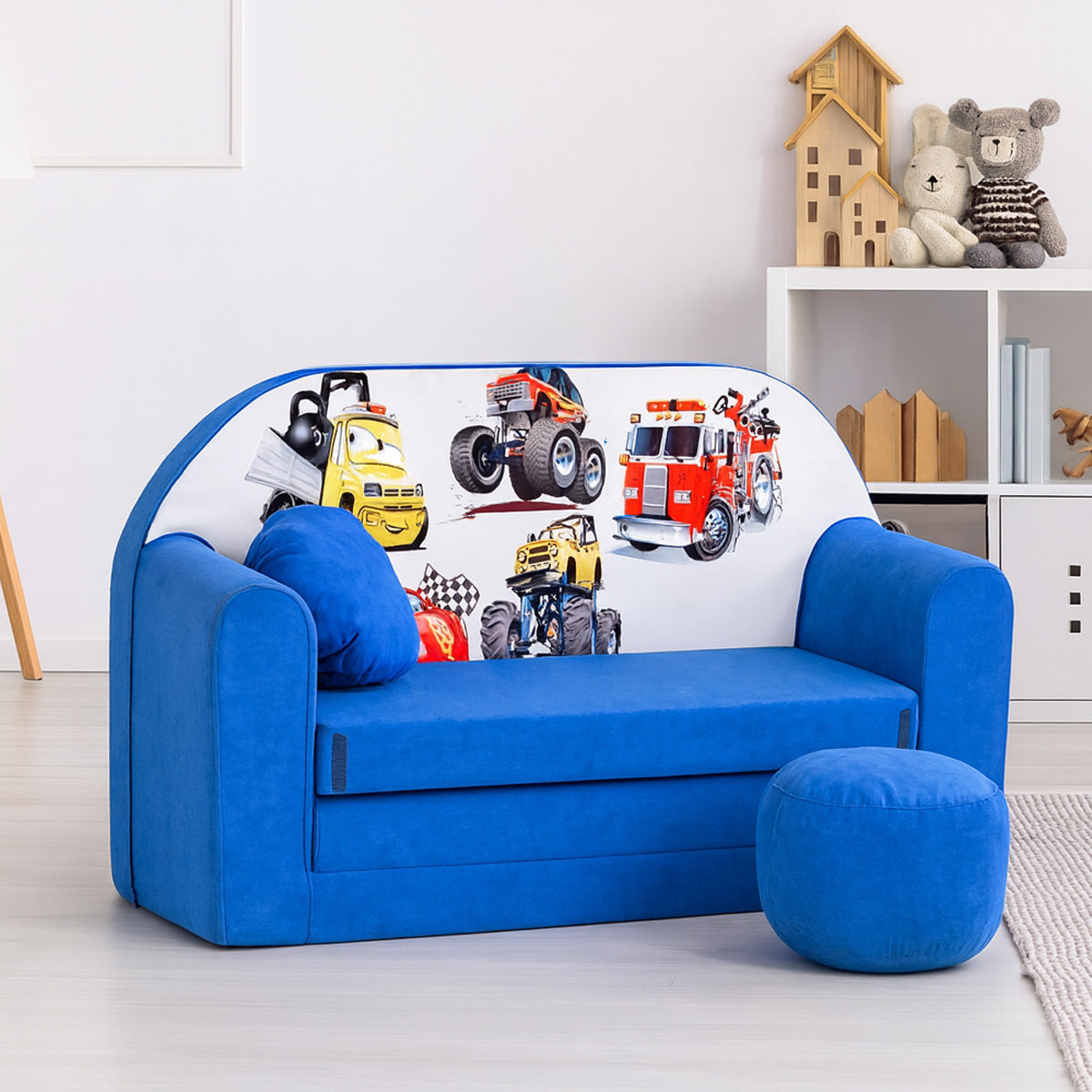 Kindersofa 3in1 – Spielsofa & Schlafsofa für Kinder C14