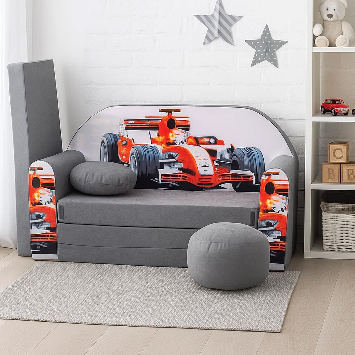 Kindersofa 3in1 – Spielsofa & Schlafsofa für Kinder A22