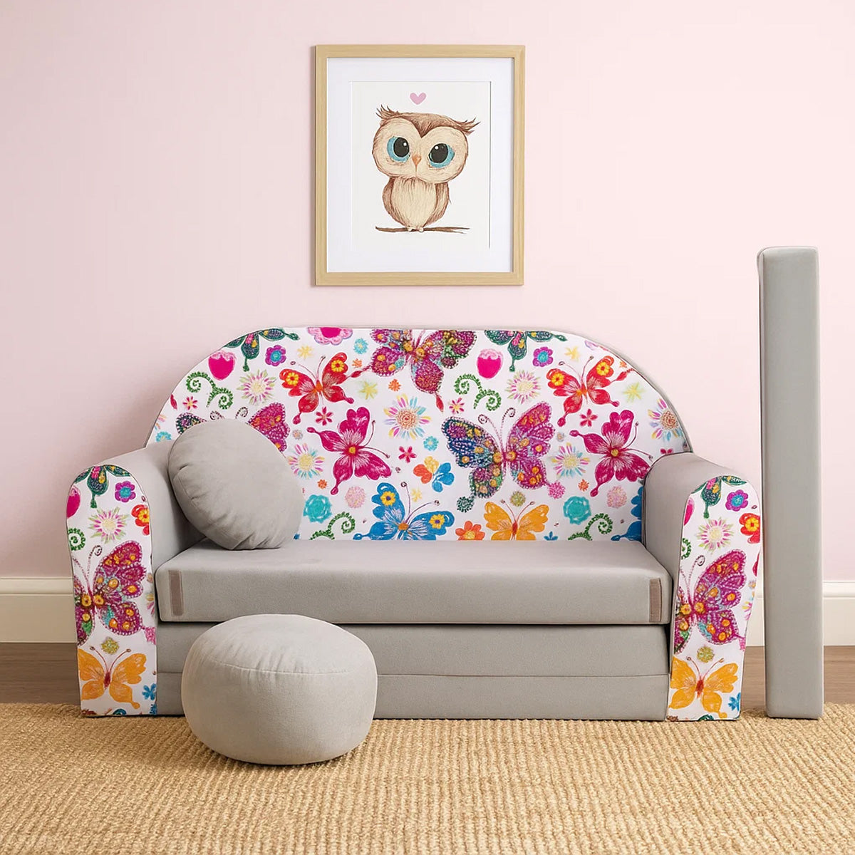 Kindersofa 3in1 – Spielsofa & Schlafsofa für Kinder A33