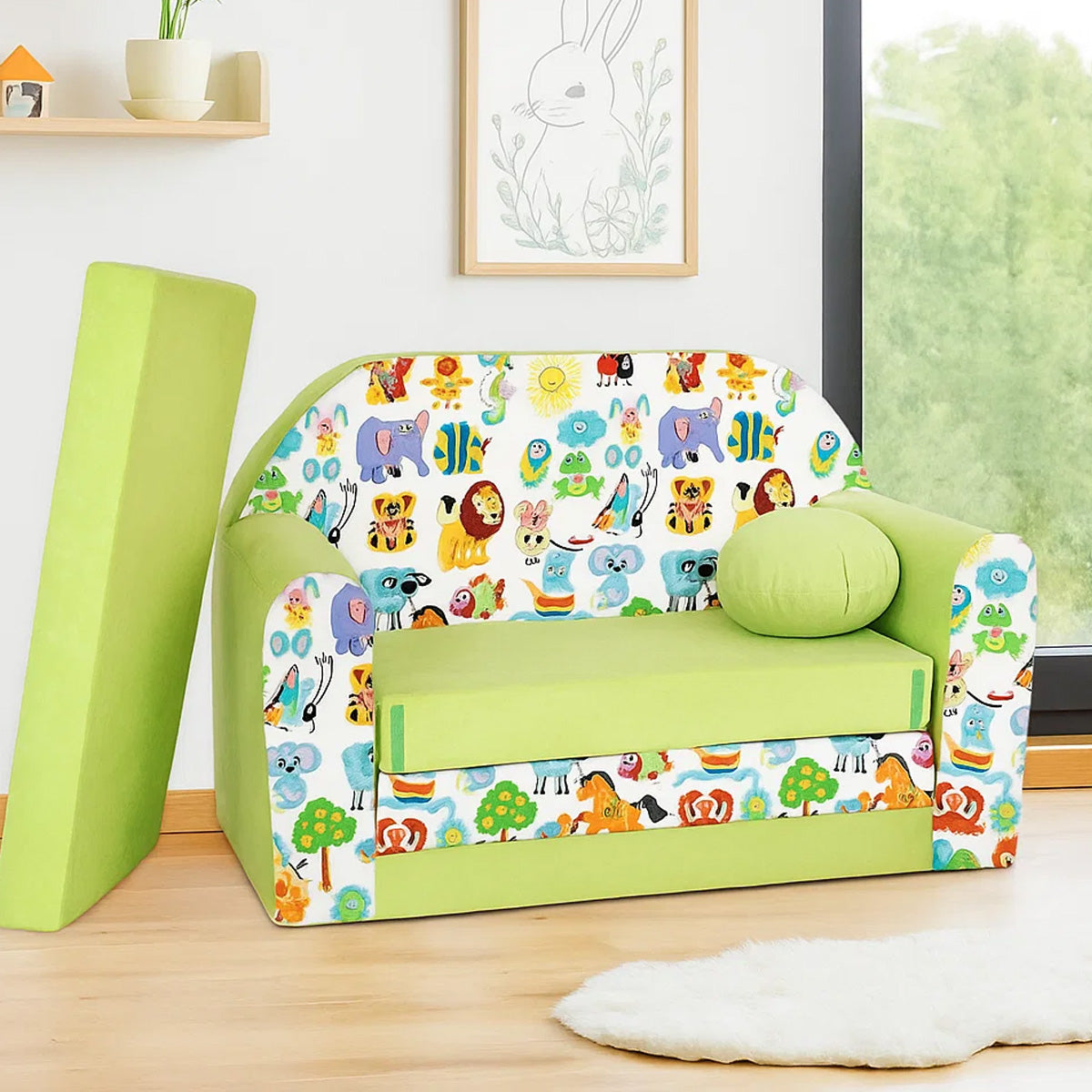 Kindersofa 3in1 – Spielsofa & Schlafsofa für Kinder Z5