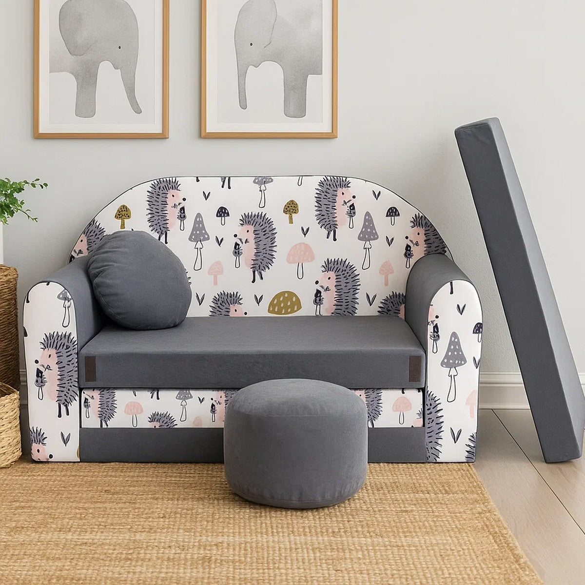 Kindersofa 3in1 – Spielsofa & Schlafsofa für Kinder AX1