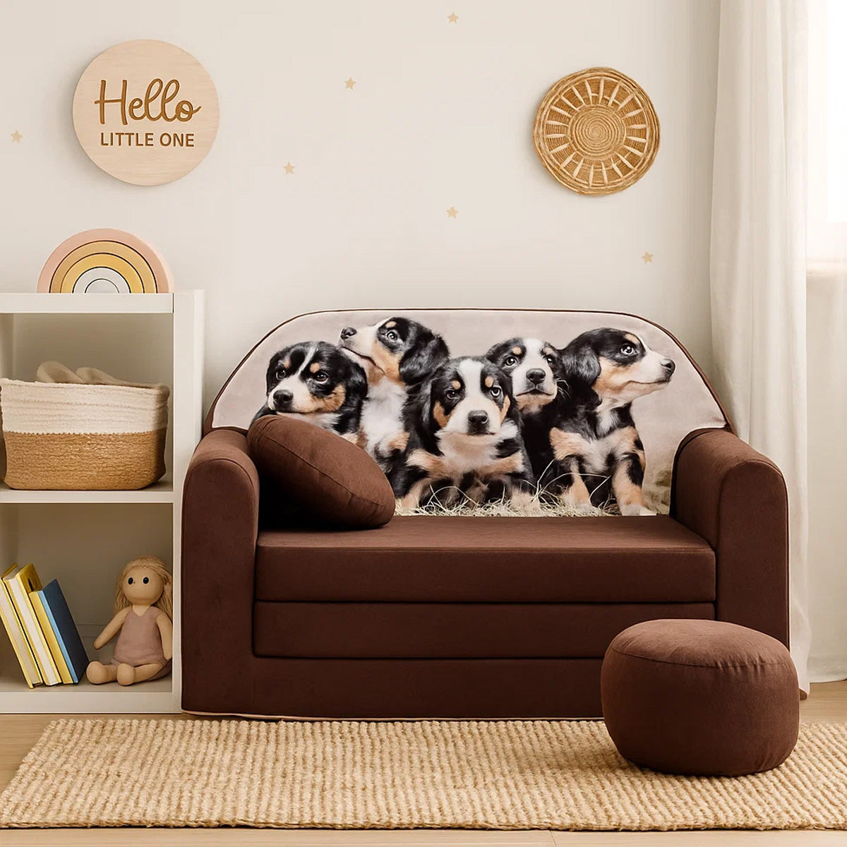 Kindersofa 3in1 – Spielsofa & Schlafsofa für Kinder K7