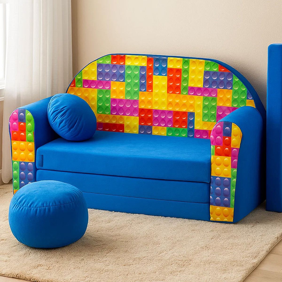 Kindersofa 3in1 – Spielsofa & Schlafsofa für Kinder C32