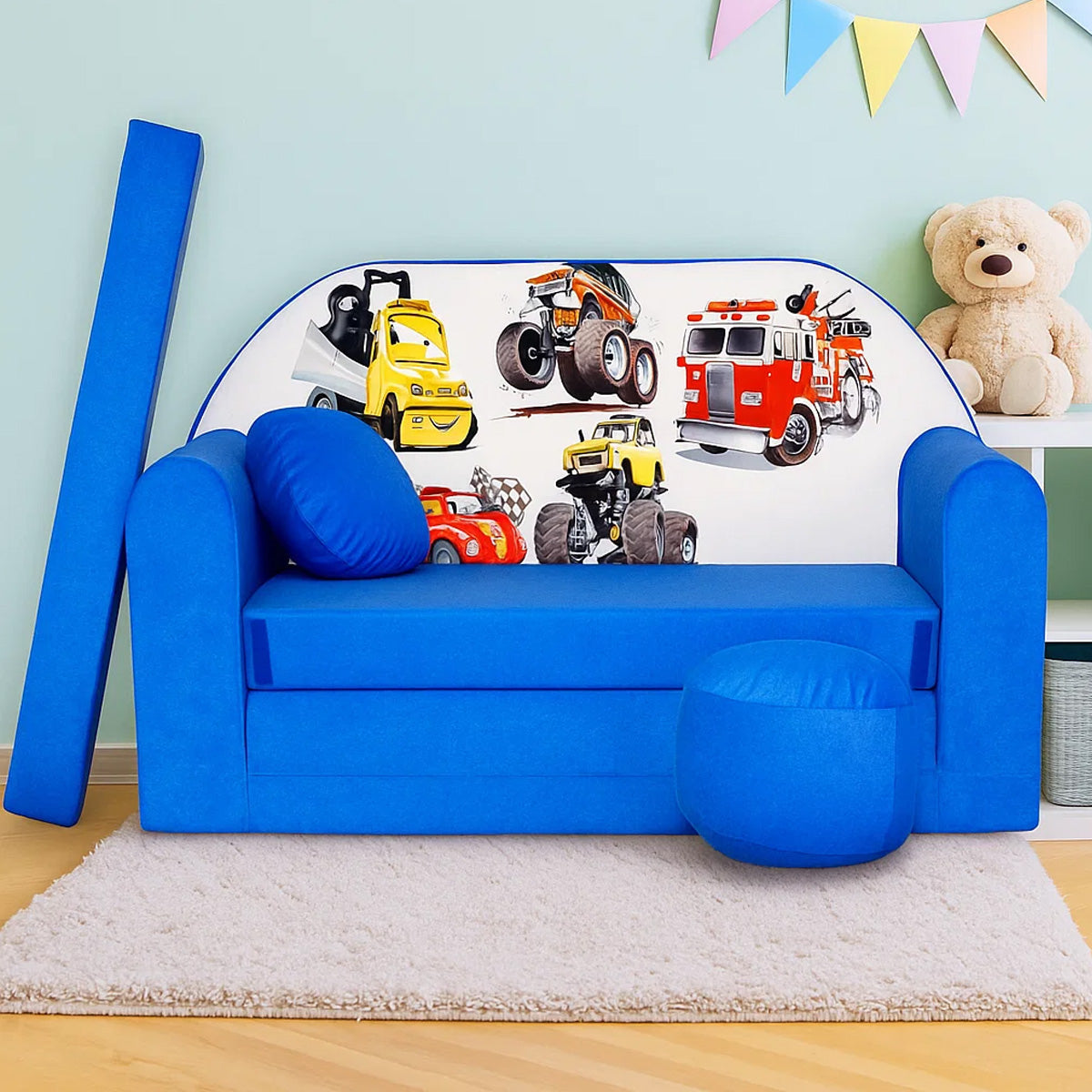 Kindersofa 3in1 – Spielsofa & Schlafsofa für Kinder C14