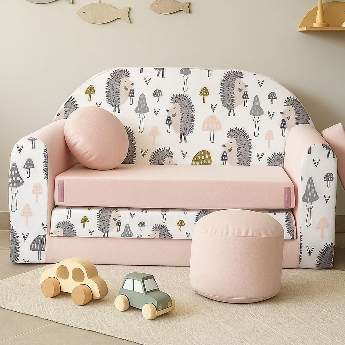 Kindersofa 3in1 – Spielsofa & Schlafsofa für Kinder HX1