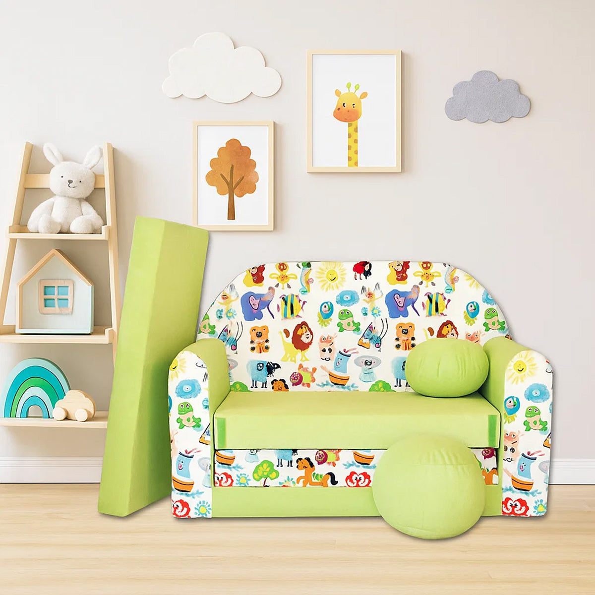 Kindersofa 3in1 – Spielsofa & Schlafsofa für Kinder Z5