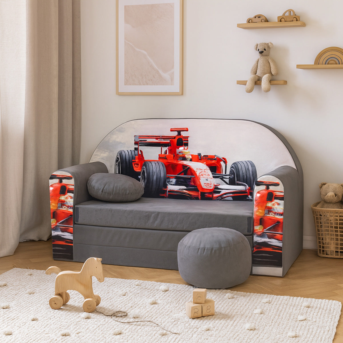 Kindersofa 3in1 – Spielsofa & Schlafsofa für Kinder A22