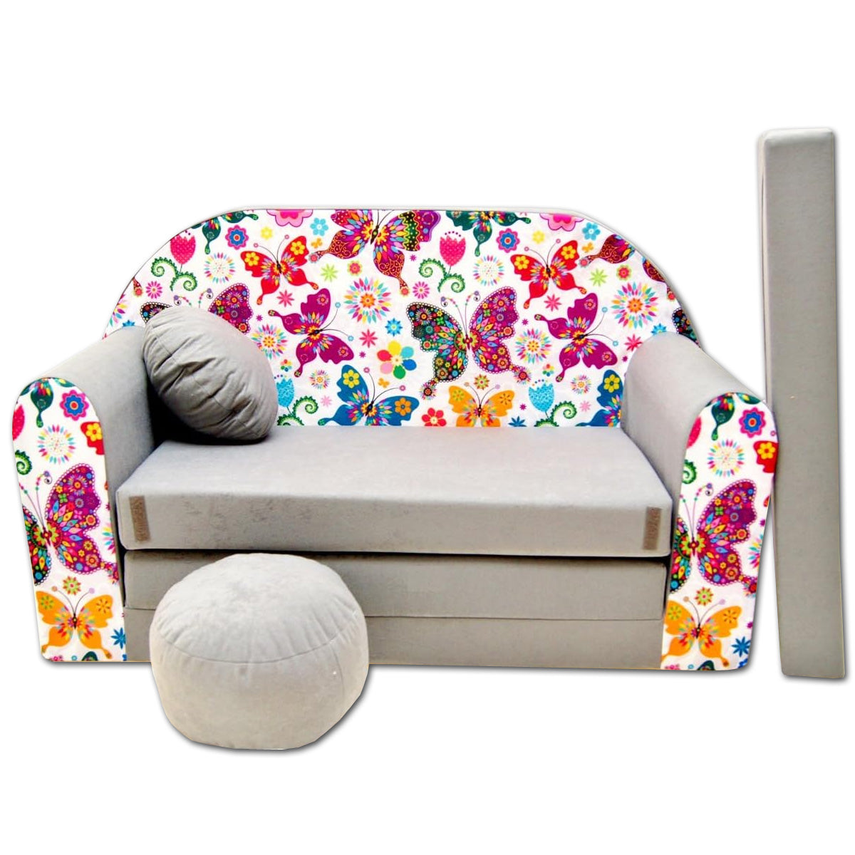 Kindersofa 3in1 – Spielsofa & Schlafsofa für Kinder A33