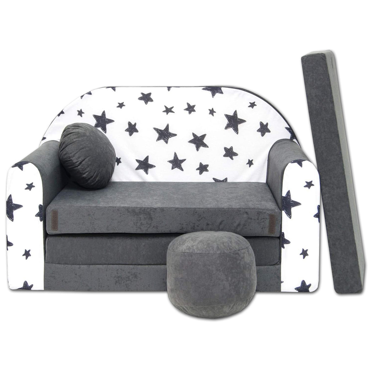 Kindersofa 3in1 – Spielsofa & Schlafsofa für Kinder AC1