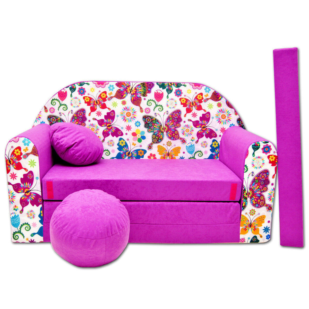 Kindersofa 3in1 – Spielsofa & Schlafsofa für Kinder M33