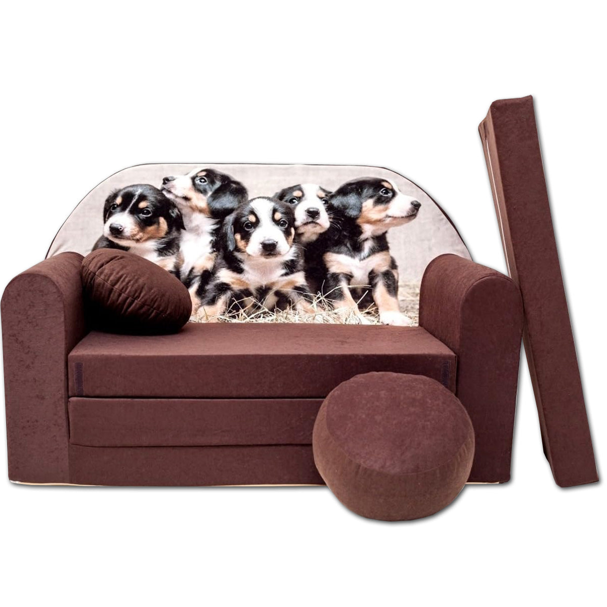 Kindersofa 3in1 – Spielsofa & Schlafsofa für Kinder K7