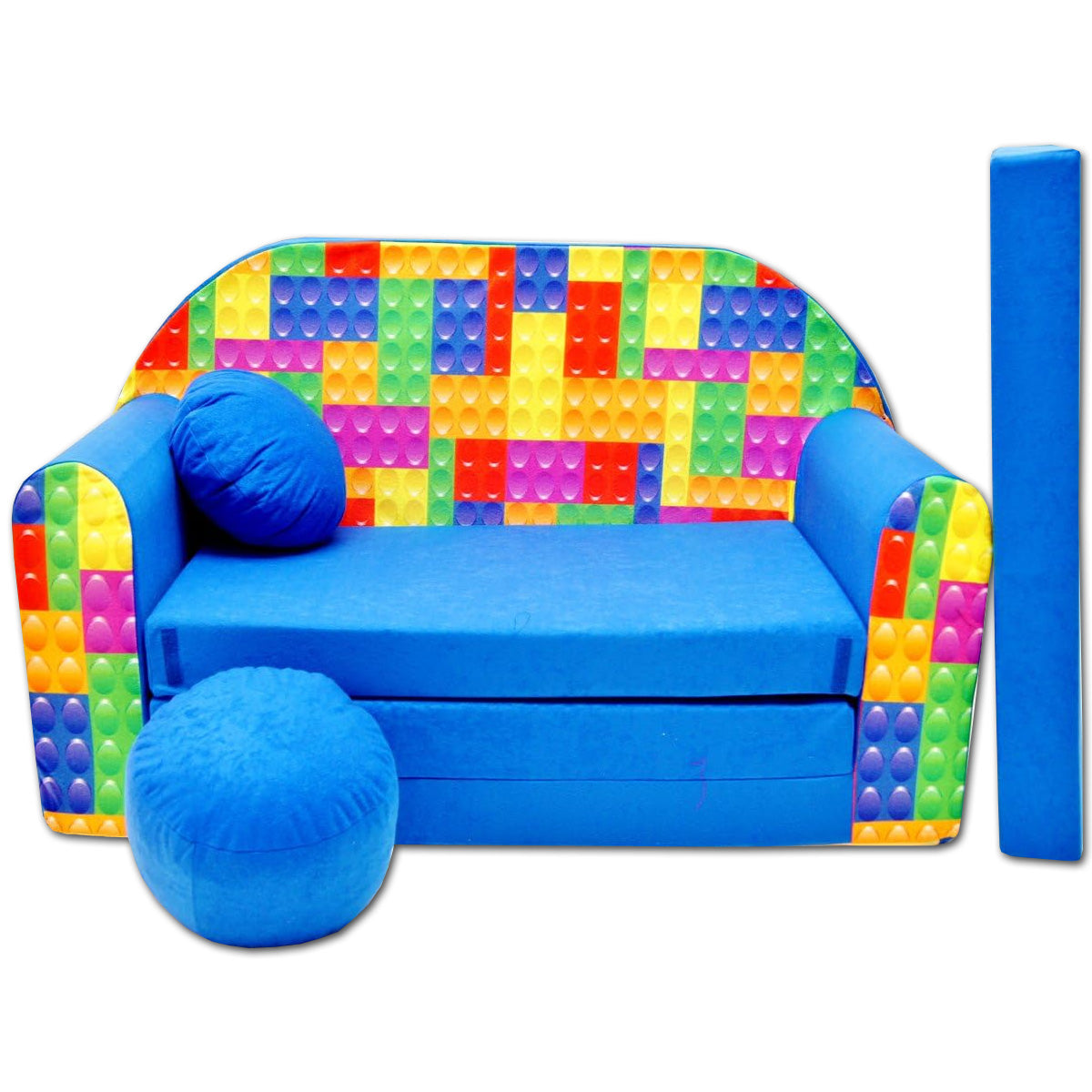 Kindersofa 3in1 – Spielsofa & Schlafsofa für Kinder C32