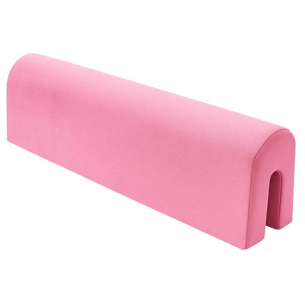 Bettkantenschutz für Babybett – Rosa Mikrofaser